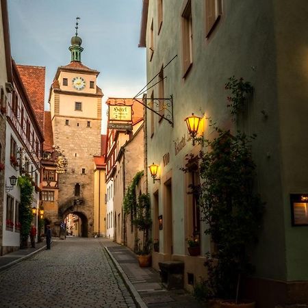 Gästehaus am weißen Turm Rothenburg ob der Tauber Exterior foto