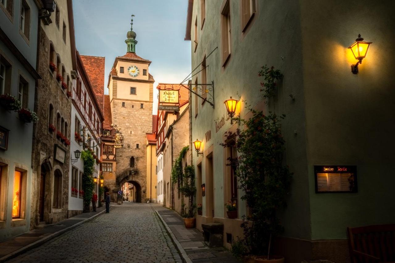 Gästehaus am weißen Turm Rothenburg ob der Tauber Exterior foto