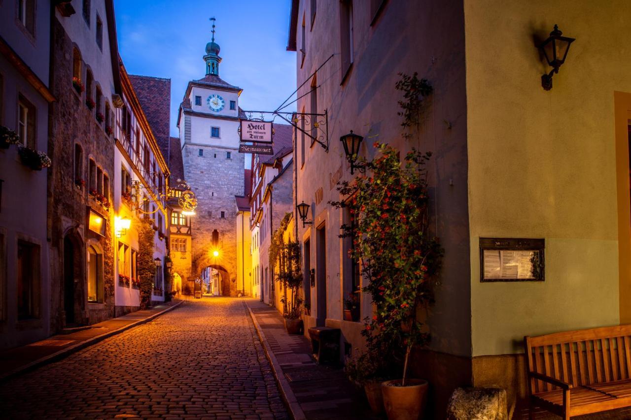 Gästehaus am weißen Turm Rothenburg ob der Tauber Exterior foto
